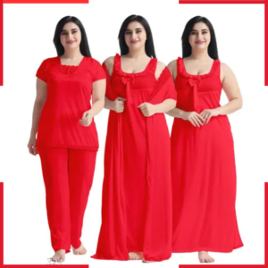 Nighty Set Red